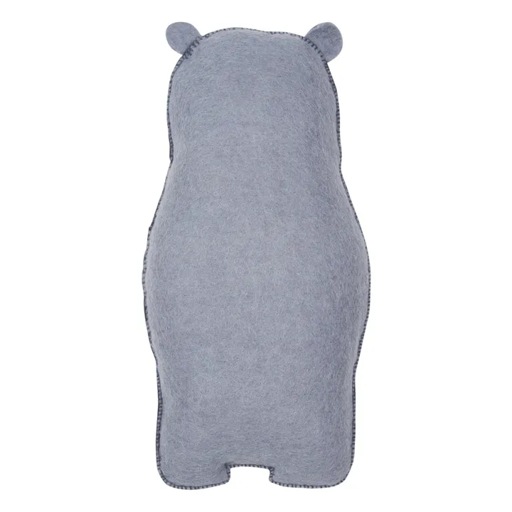 Muskhane Coussin Pasu Grizzly en feutre | Bleu Clair