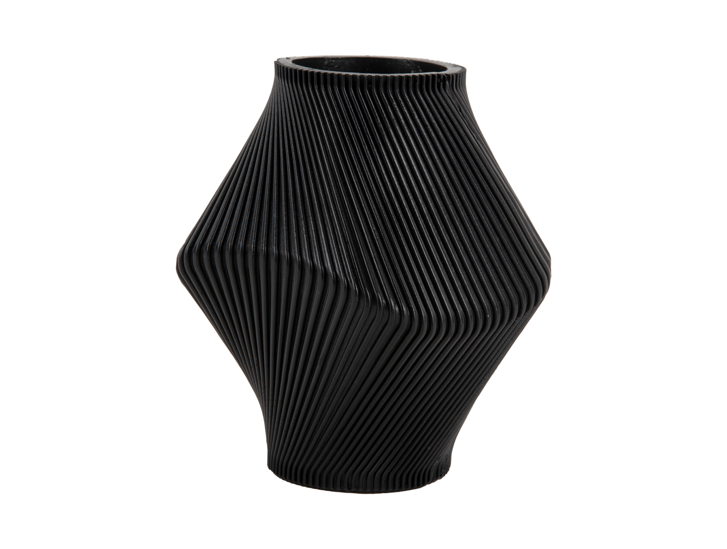 Vaas Twisted Rib - Zwart