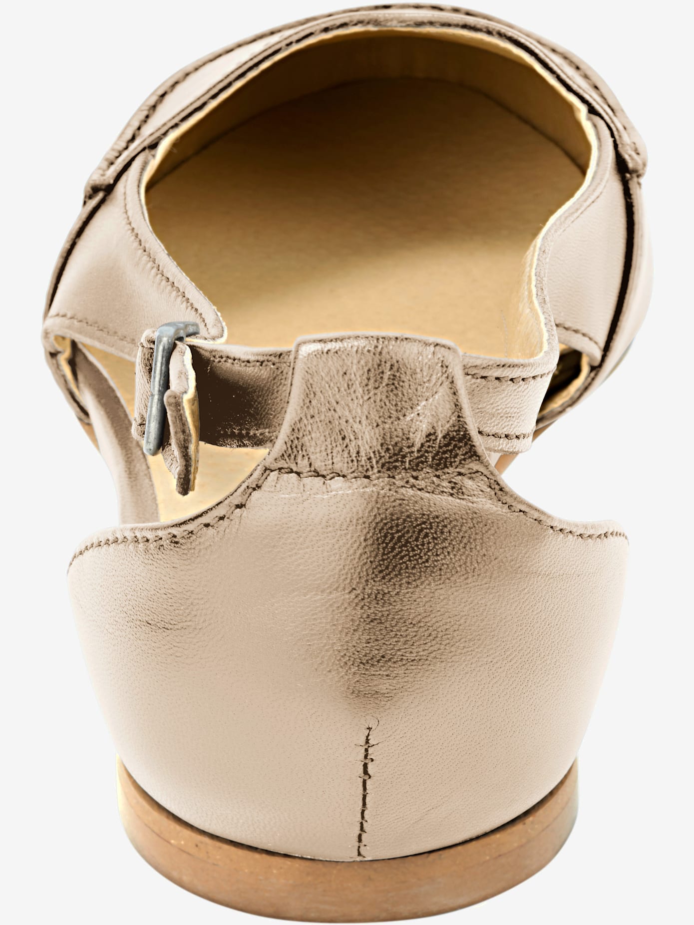 Ballerines cuir nappa chèvre doux