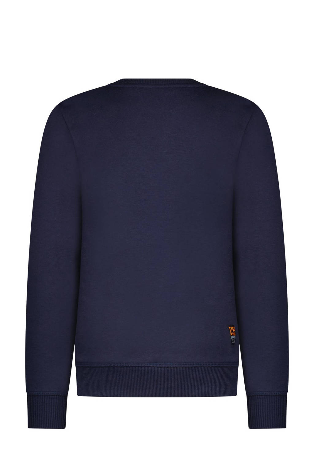 TYGO & vito sweater donkerblauw