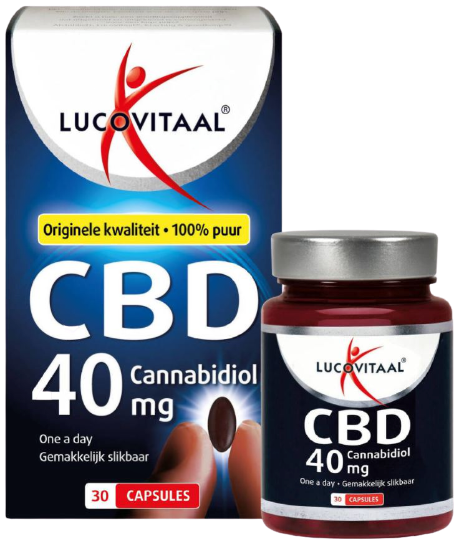 Lucovitaal CBD 40mg 30 capsules