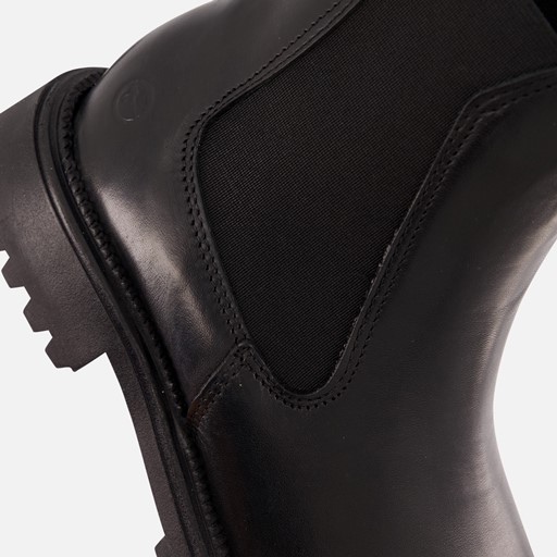 Tamaris Chelsea boots zwart Leer