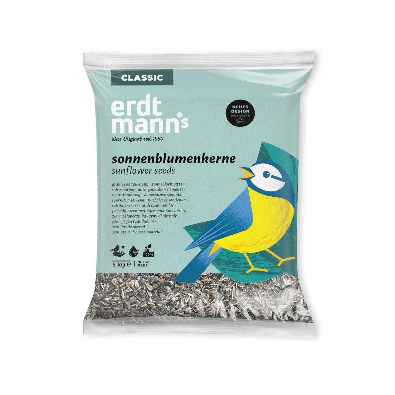 Erdtmann's Sonnenblumenkerne 5 kg