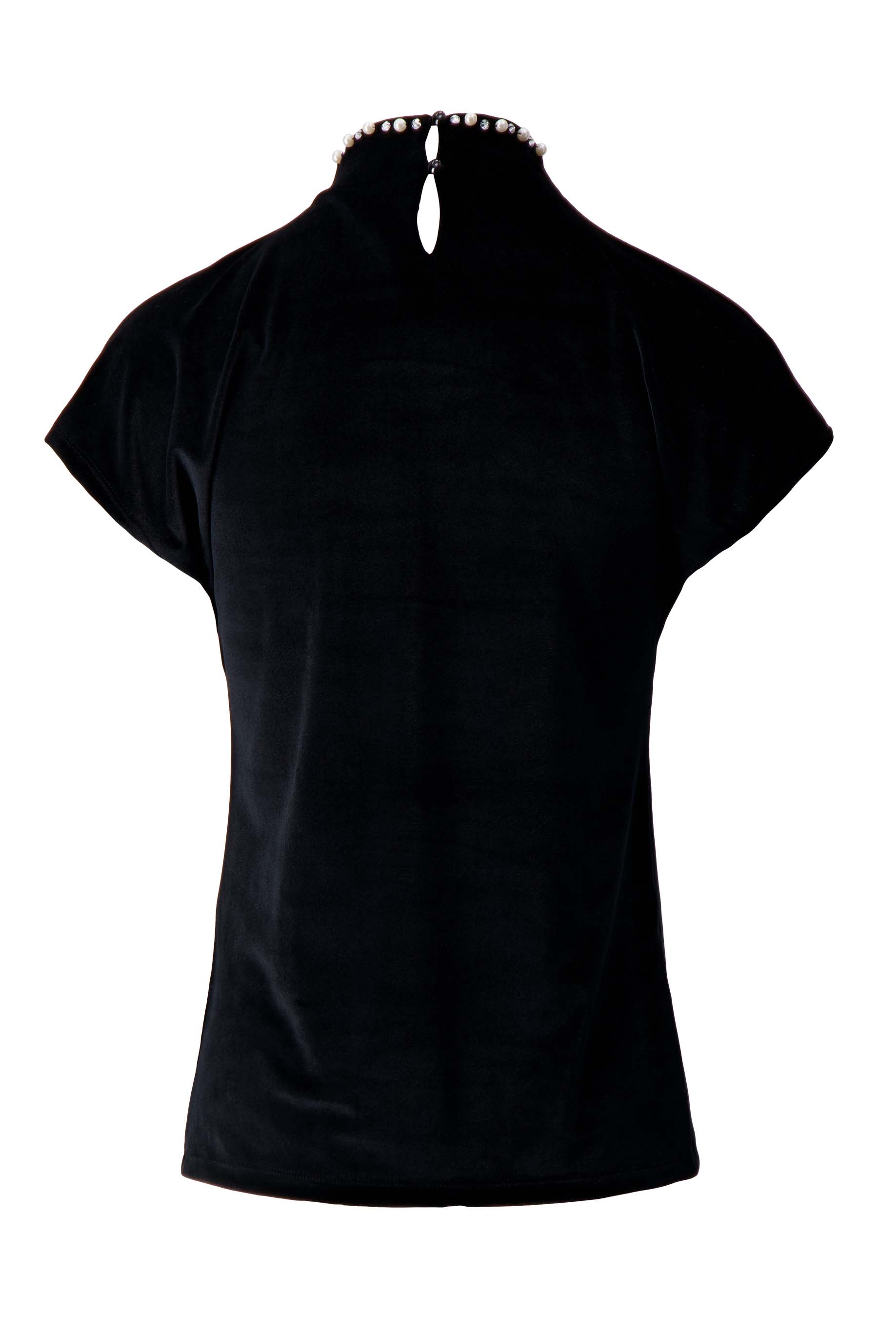 turtle top met parels