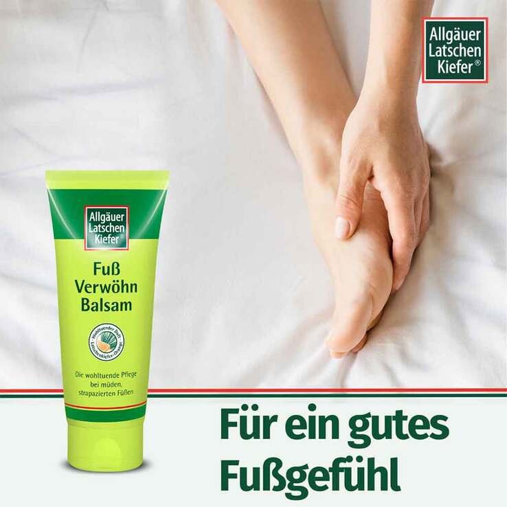 Allgäuer Latschenkiefer Fuss Verwöhnbalsam, 100 ml