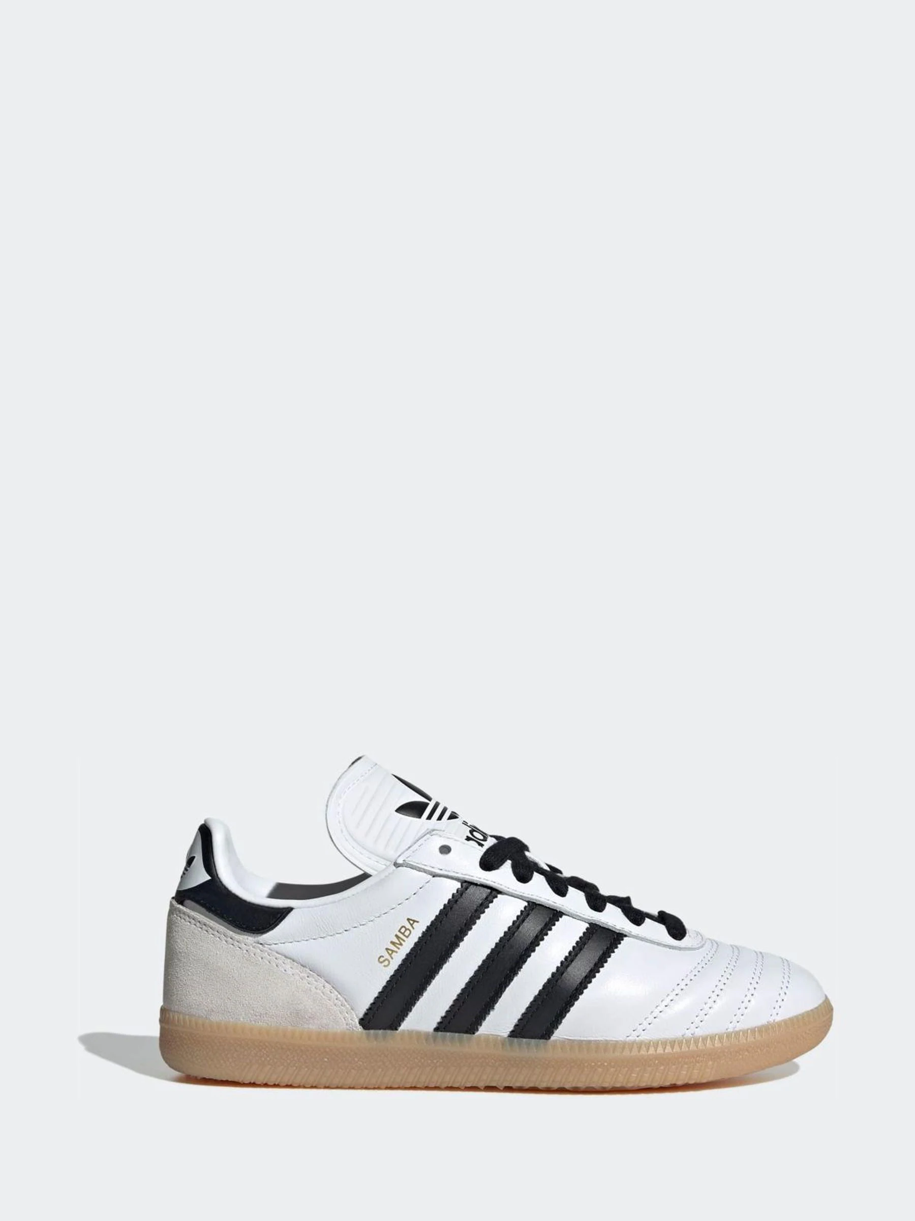 Wit/zwart - adidas Originals Samba JP Junior Trainers