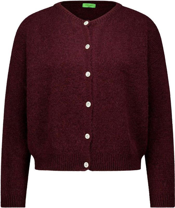 Bomont - Vestje - Bordeaux Rood - Dames
