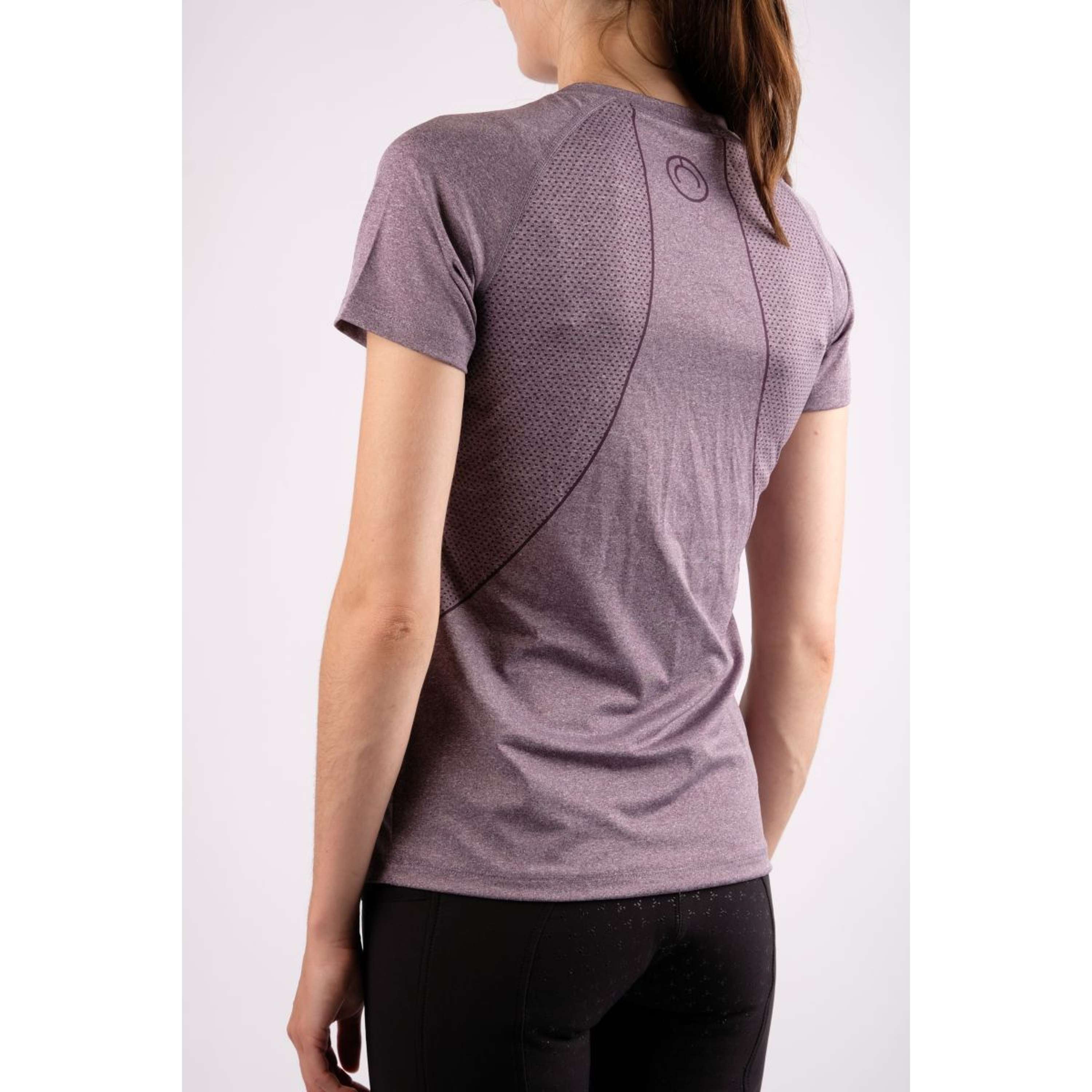 Montar Shirt Aspen Korte Mouwen Plum