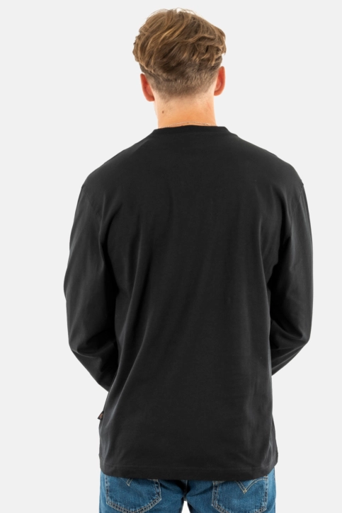 Tee shirt manches longues dickies luray pocket blk1 black