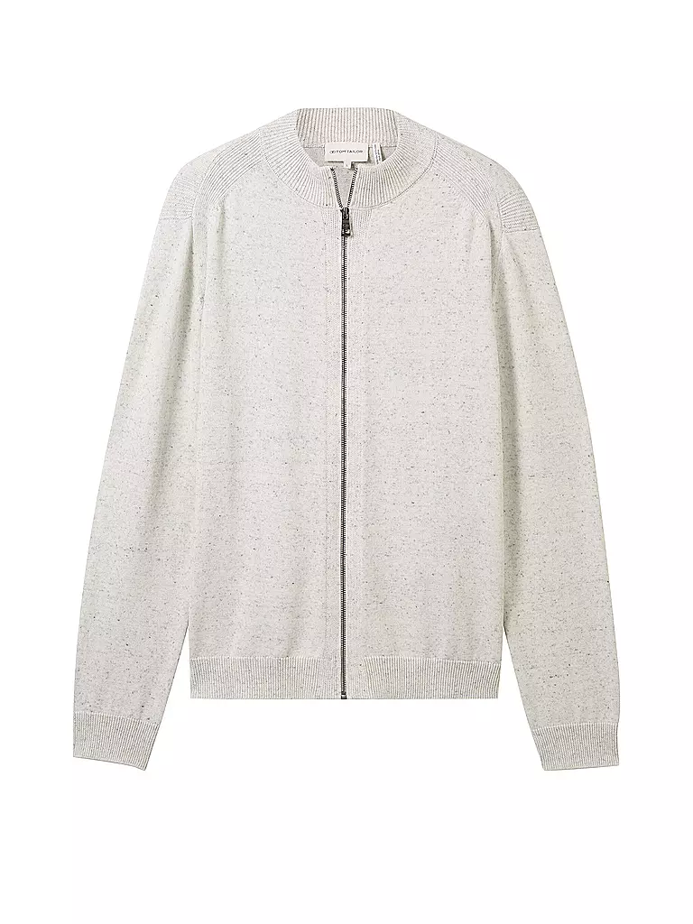 TOM TAILOR Strickjacke grau