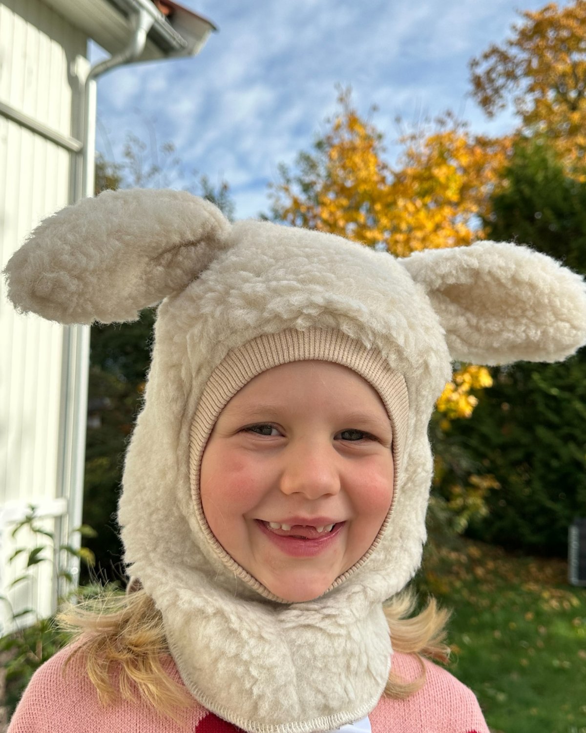 Balaclava Ull 2-Lags – Kaninører
