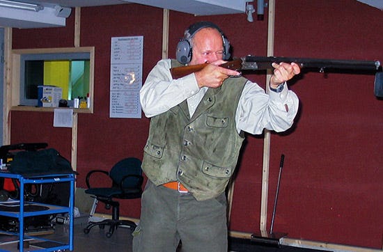 Schießtraining in Großkampenberg in der Hocheifel