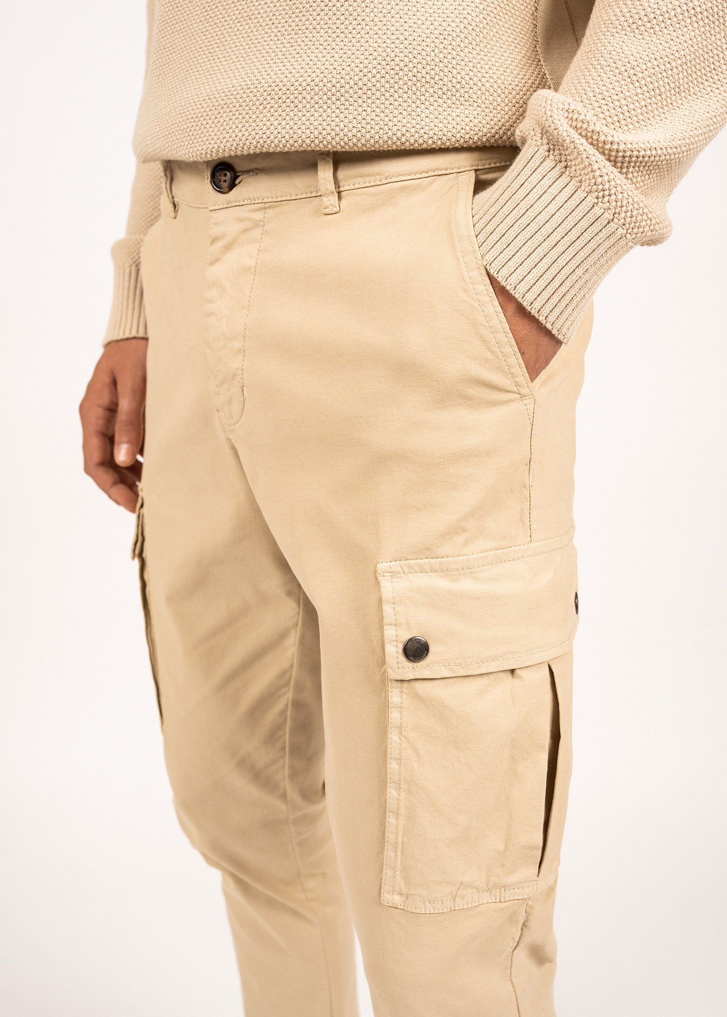 Pantalon cargo Terry