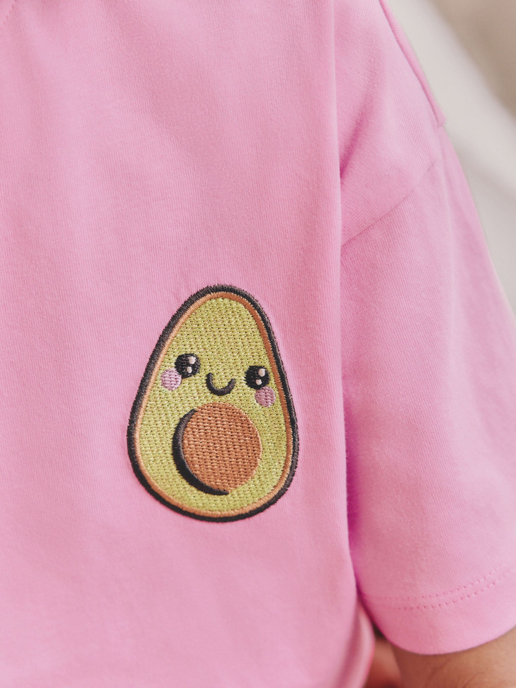 Roze/blauw - Set van 3 pyjama's (3-16 jr)