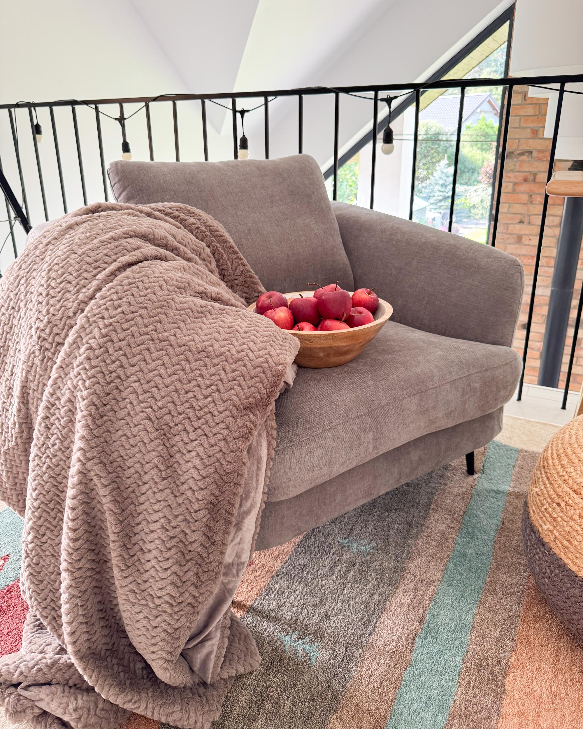 Fauteuil KJAER Chenille Taupe