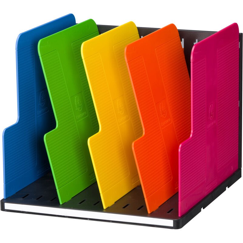 Trieur 5 divisions Exacompta Modulotop couleur