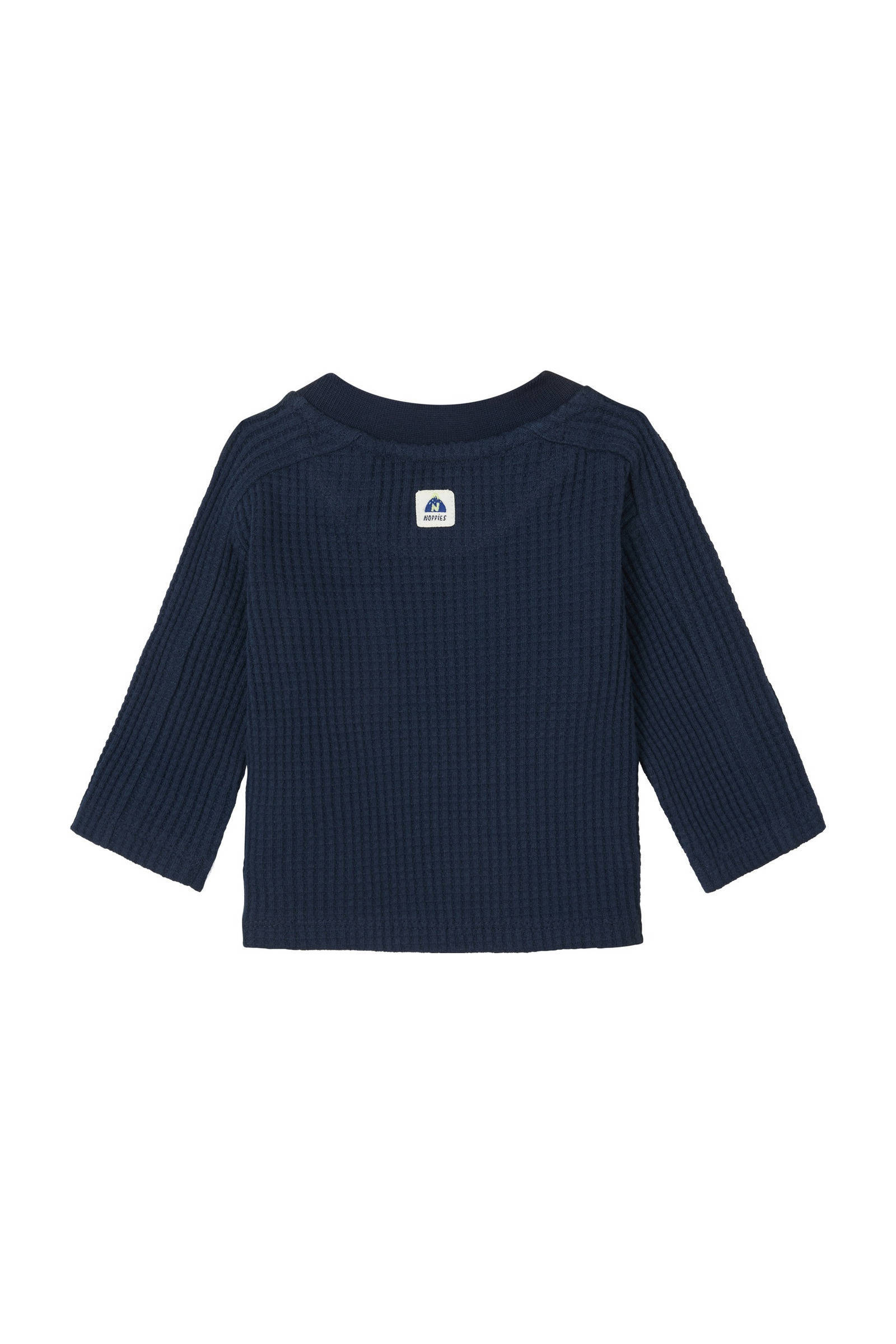 Noppies baby longsleeve Gy blauw