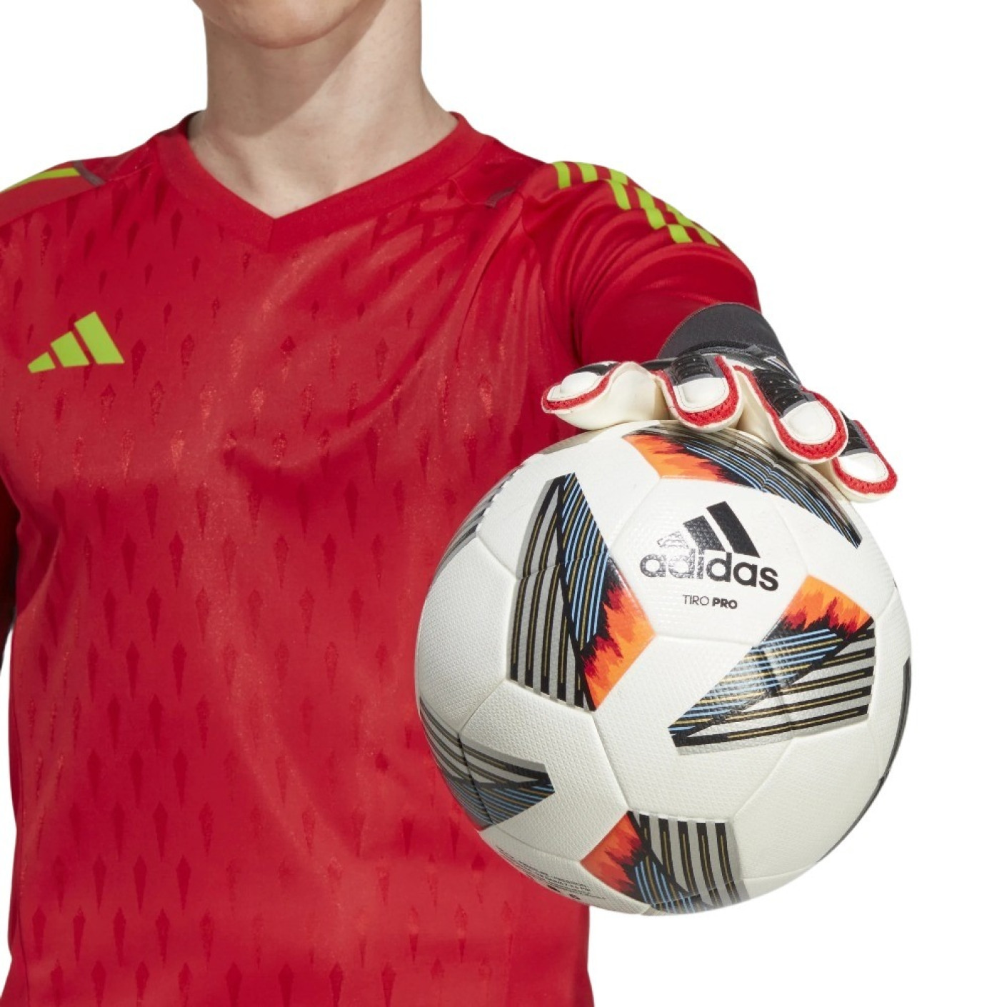 Adidas Tiro Pro Keepershandschoenen Zwart Wit