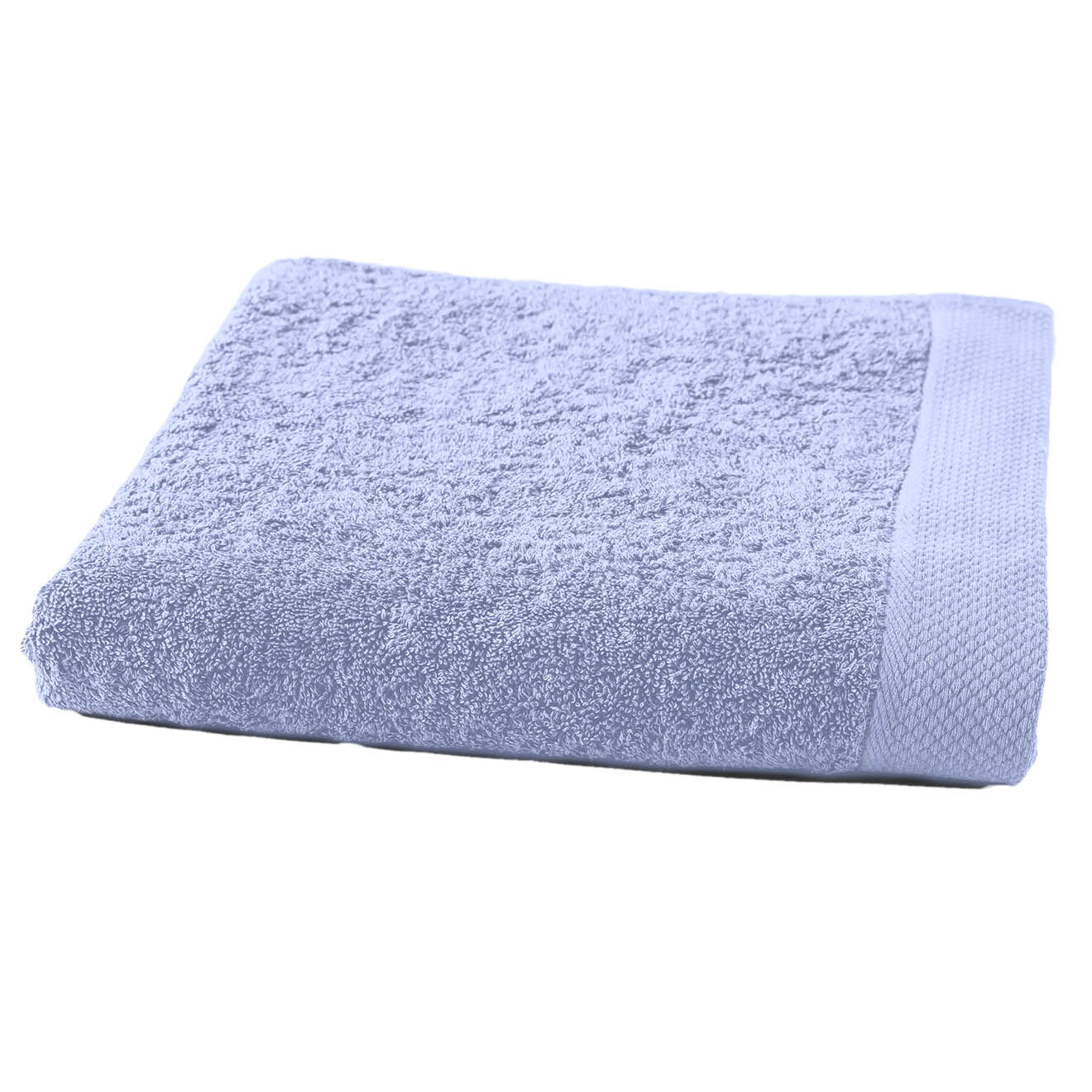 Soft by Perle de Coton Drap de douche bleu ciel - 70x140 cm