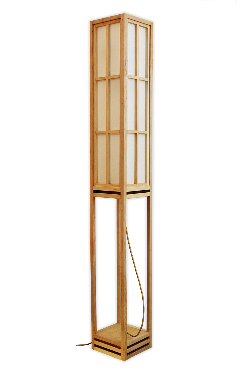 Vloerlamp Tokyo maple