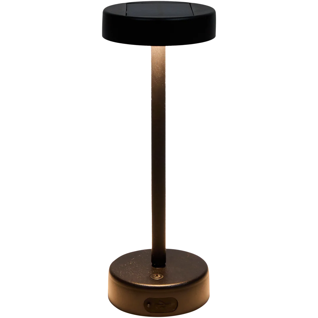 Lampe de table solaire