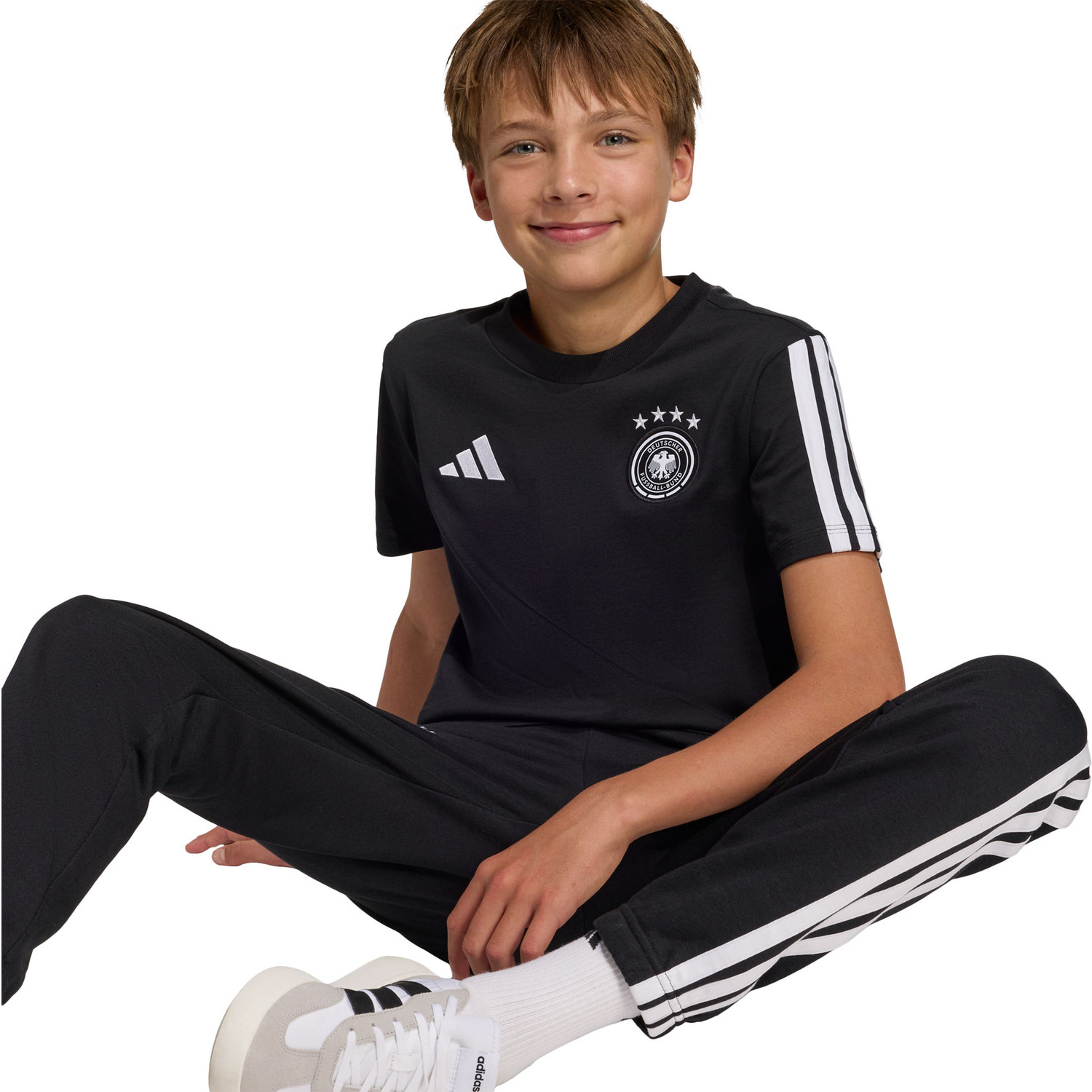 adidas Duitsland DNA Tee Kids WK 2026