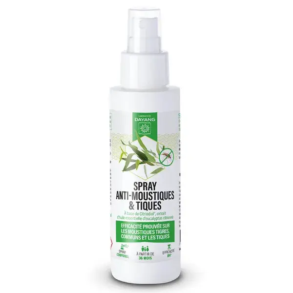 Dayang Aromathérapie Spray Antimoustiques & Tiques 75ml