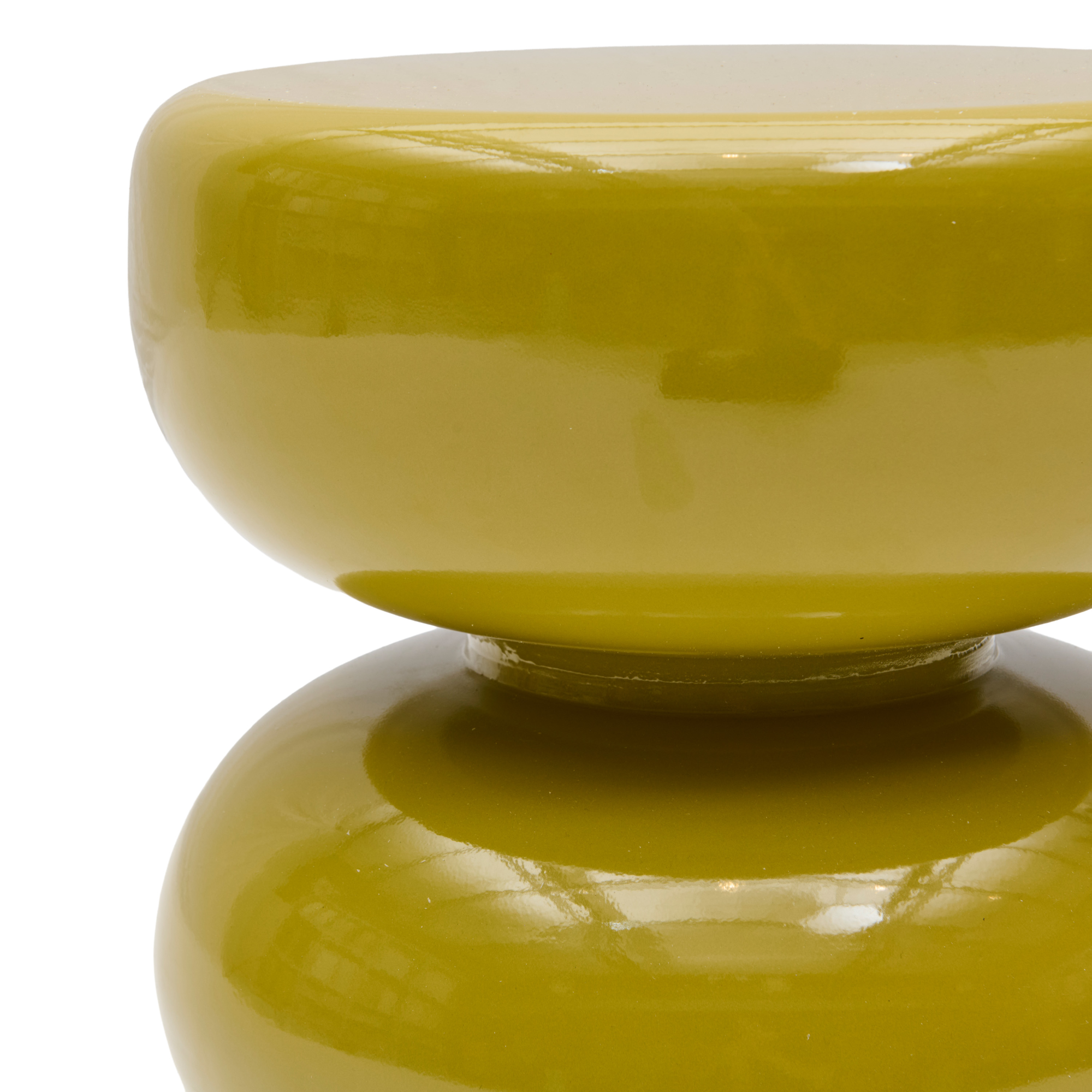 Bijzettafel Mala glossy green