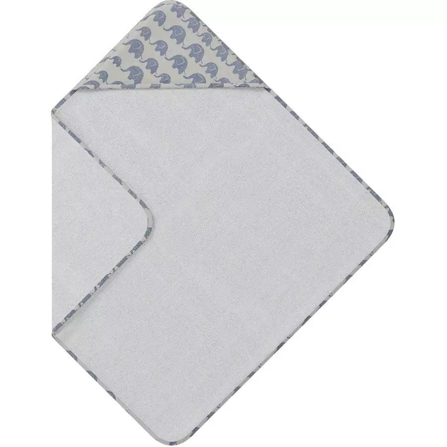 hibboux® Kapuzenhandtuch Elephan Blue