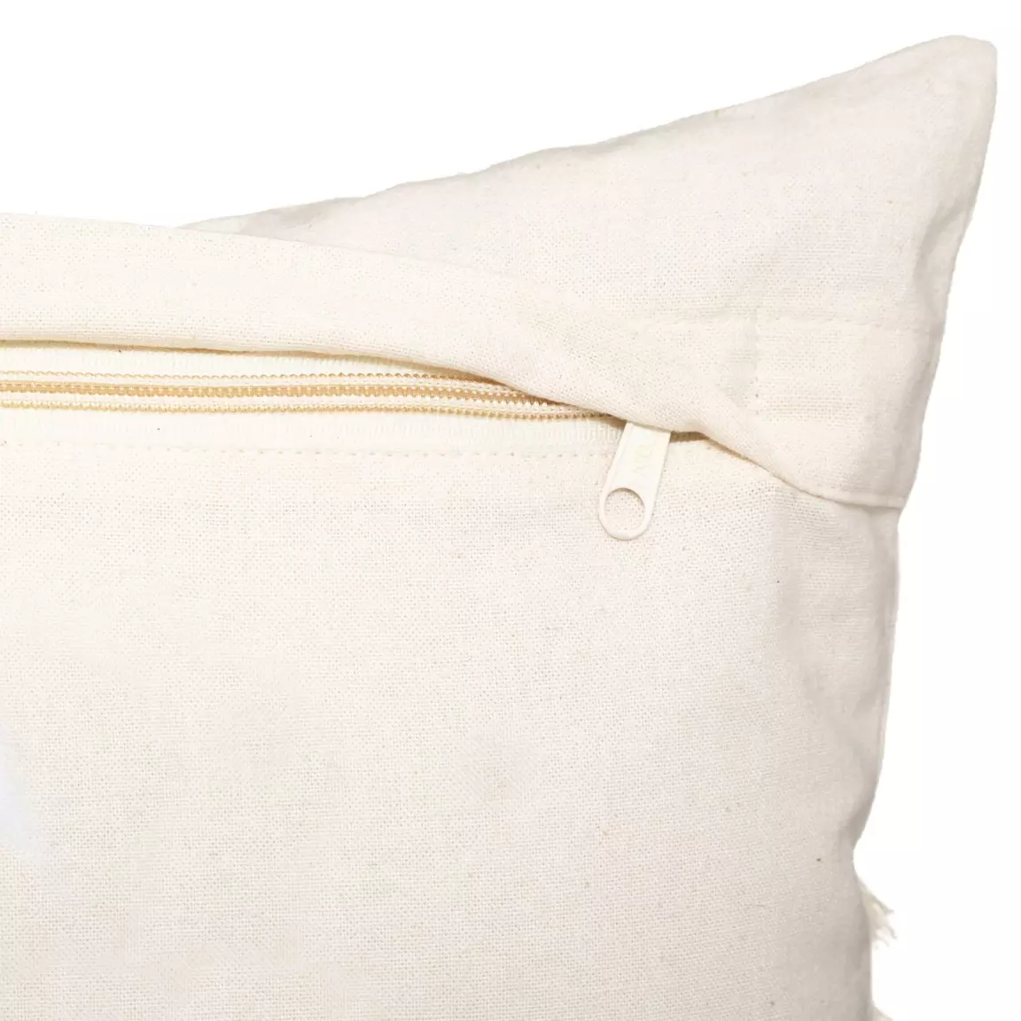 Coussin rectangulaire coton (30 x 50 cm) Minos Ivoire