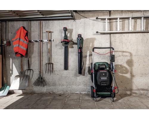 METABO RM 36-18 LTX BL 46 2x18V accu grasmaaier, inclusief mulchkit, zonder accu en lader