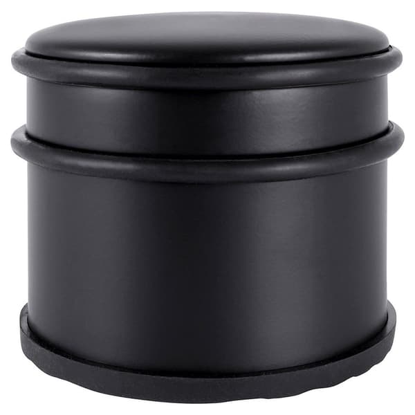 Dørstopper stål sort 9 cm