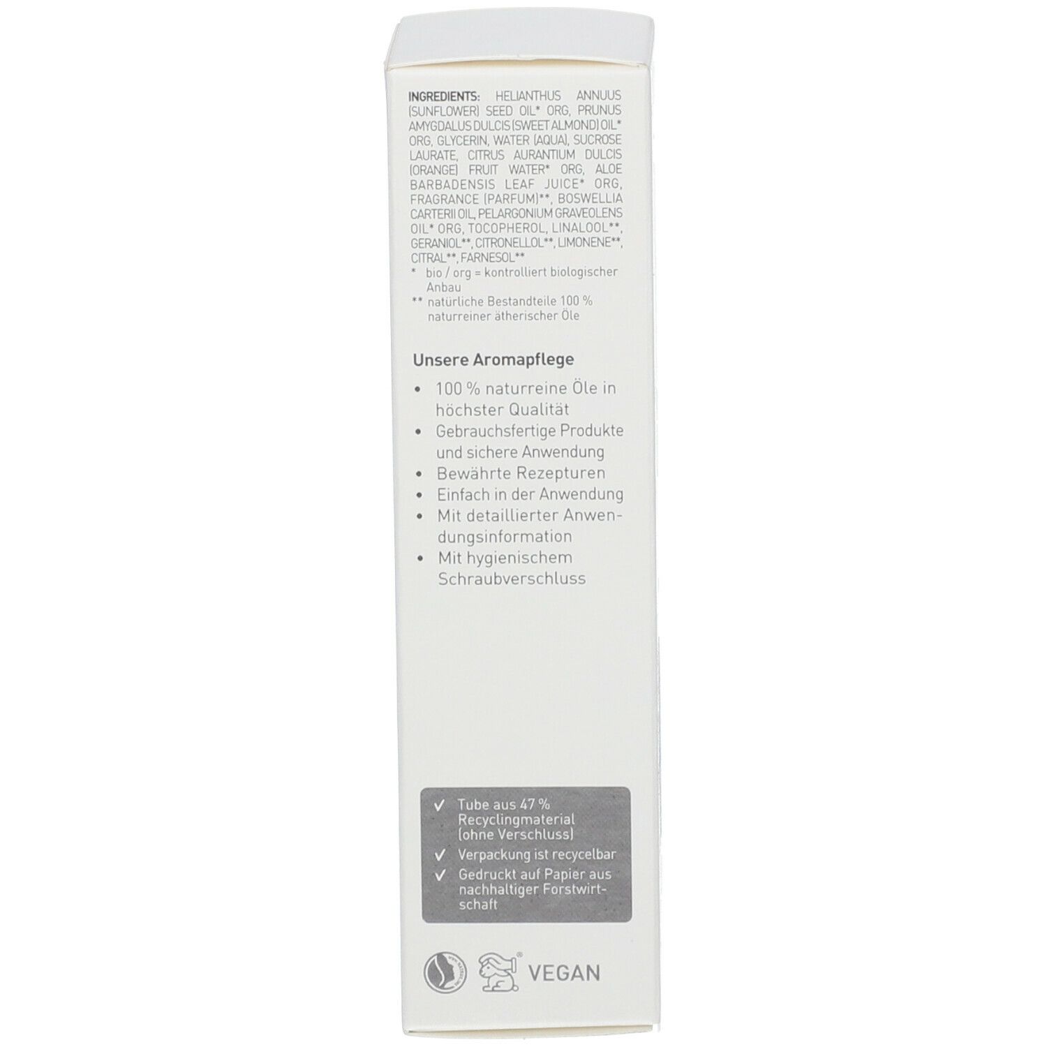 PRIMAVERA® Aromapflege Haut Intensiv Balsam BIO