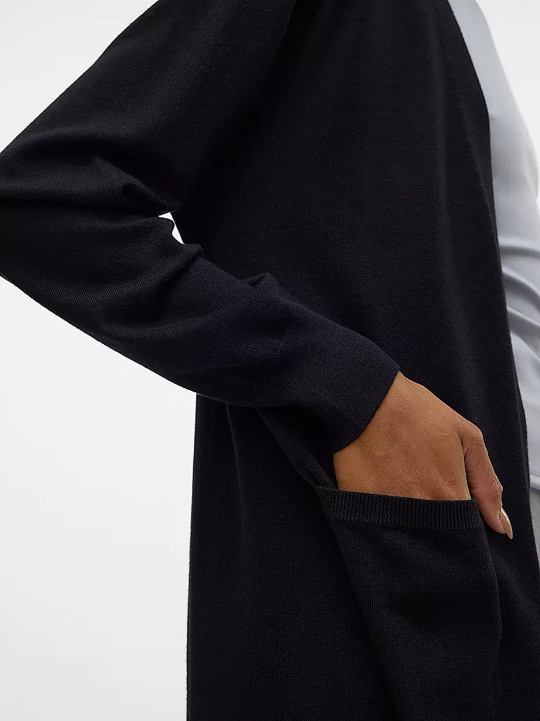 VERO MODA Strickjacke VMSILJE schwarz