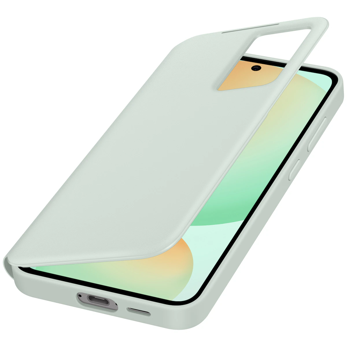 Samsung Galaxy S24 FE Smart View lommebokdeksel (mint)