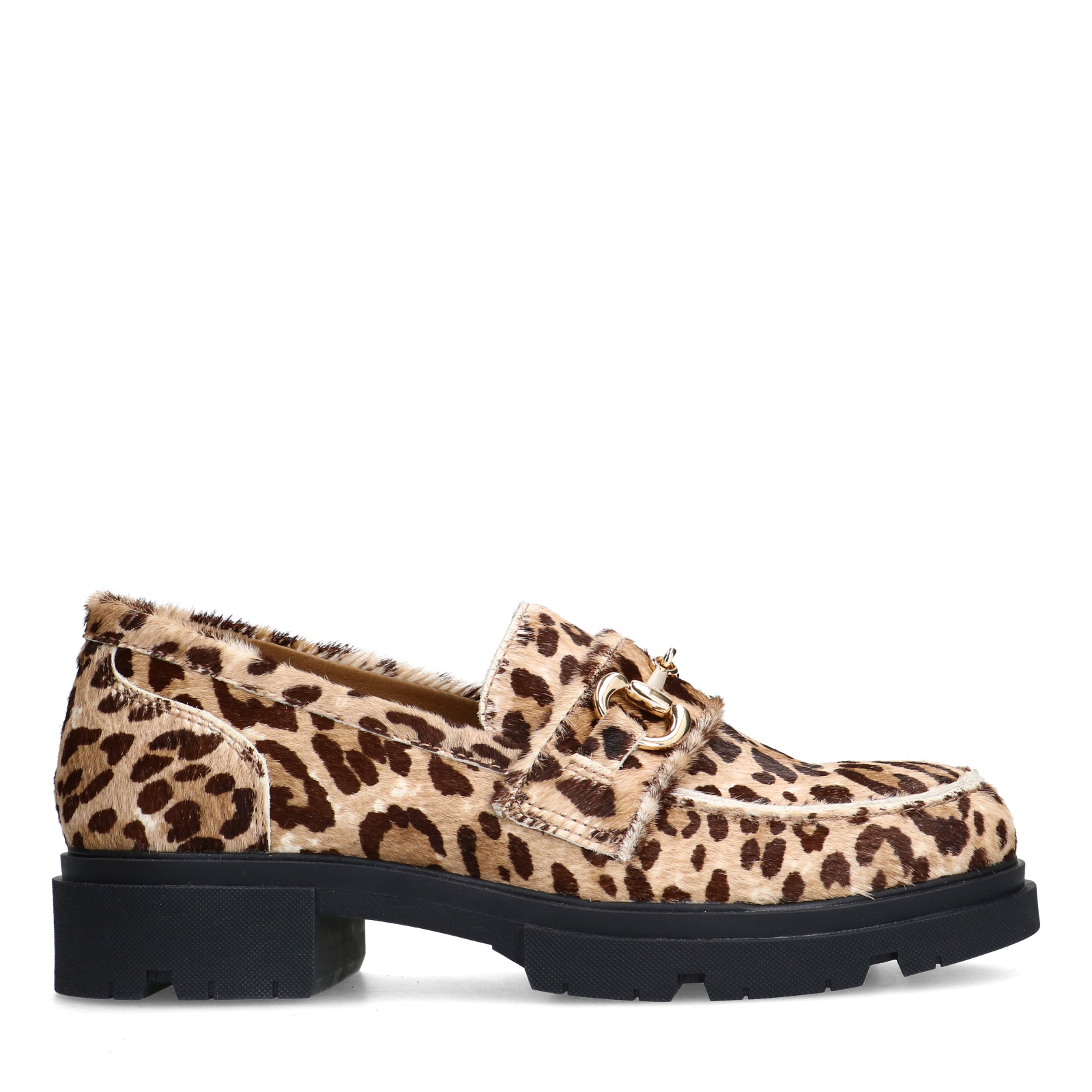 Leopard loafers