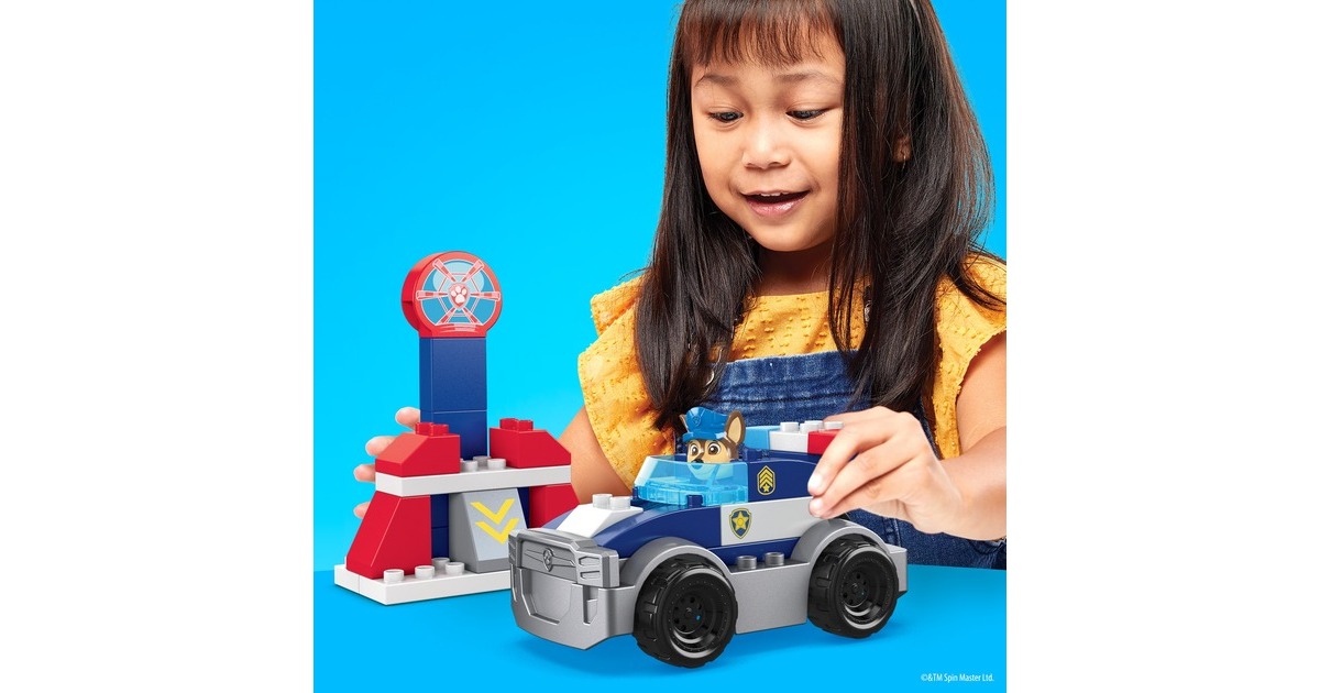 MattelPAW Patrol: The Movie - Chase’s City Police Cruiser Set Constructiespeelgoed