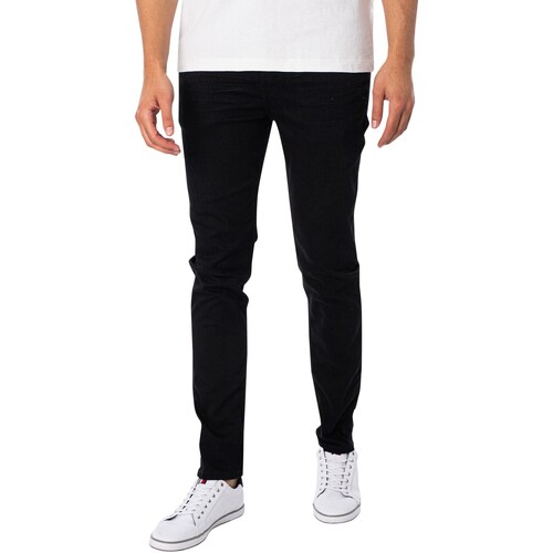 Tommy Jeans - Vaqueros Ajustados Simon Negro