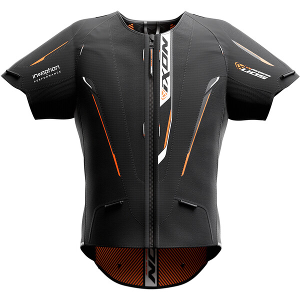 Ixon - Gilet IX-Airbag U05 Noir / Orange