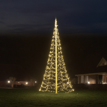 XMAS STARLIGHT® kerstverlichting Flexbelt Tree 2000 warm wit LED licht 6 meter
