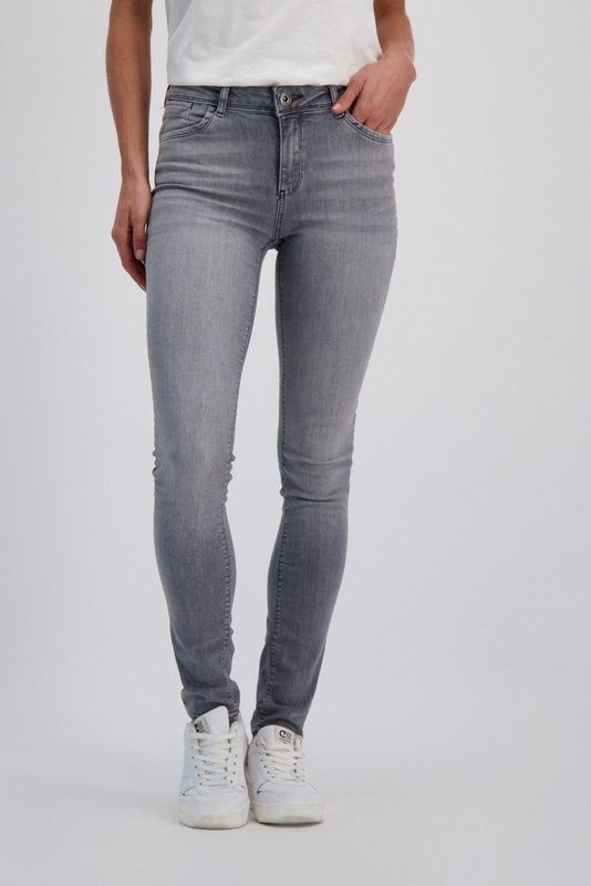 CARS Jeans Broeken NANCY Skinny Den.Grey Used