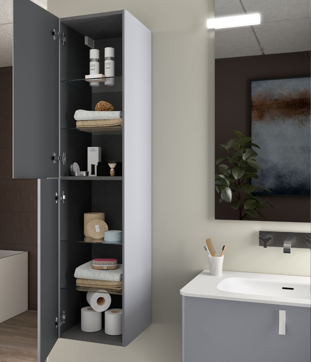 Muebles Unique kolomkast antraciet