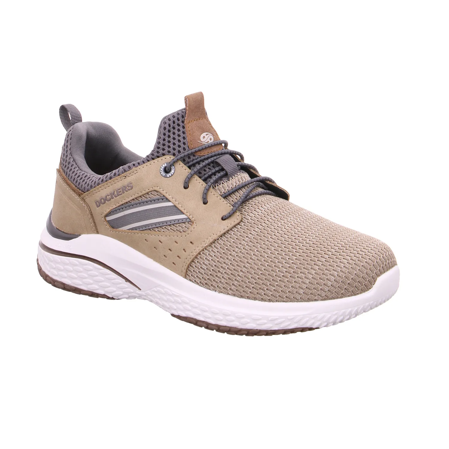 DOCKERS Stoffschuhe unisex Beige Lederimitat