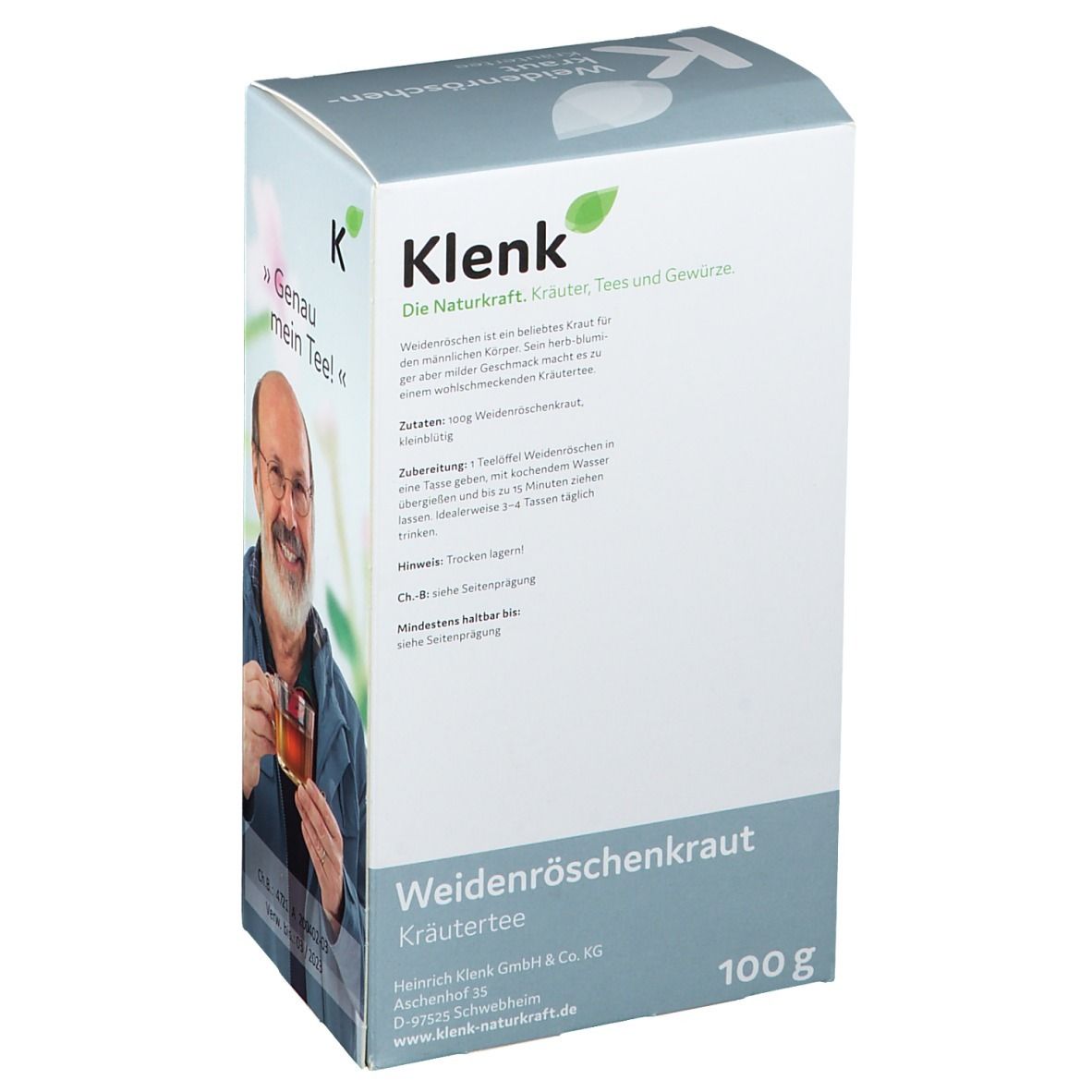 KLENK Weidenröschen kleinblütig Tee