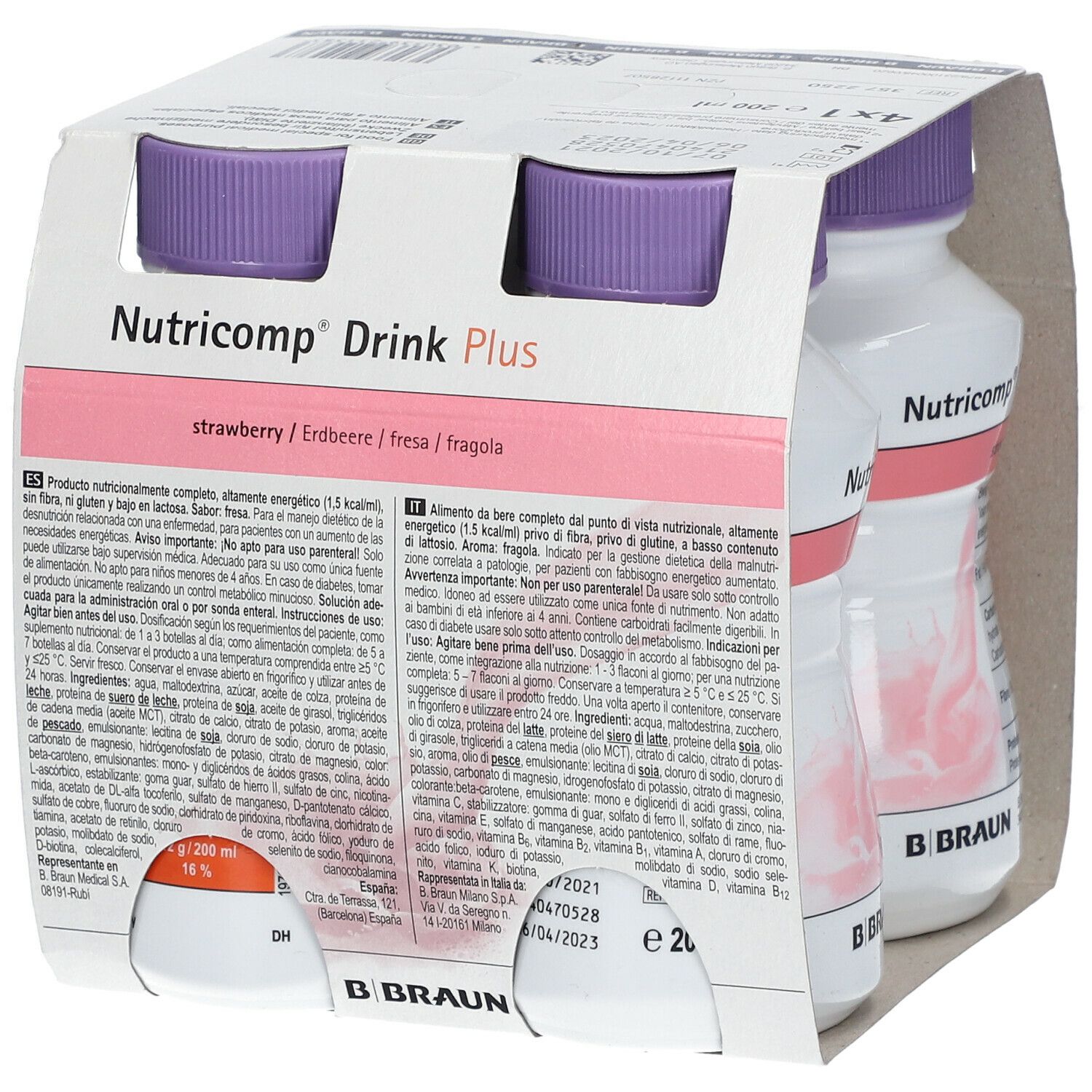 NUTRICOMP® drink Plus Erdbeer