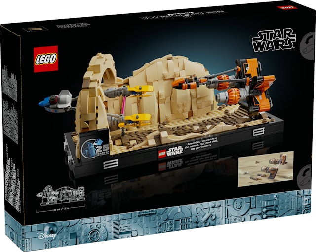 Diorama med Mos Espa-podrace LEGO®  Star Wars ™ (75380)