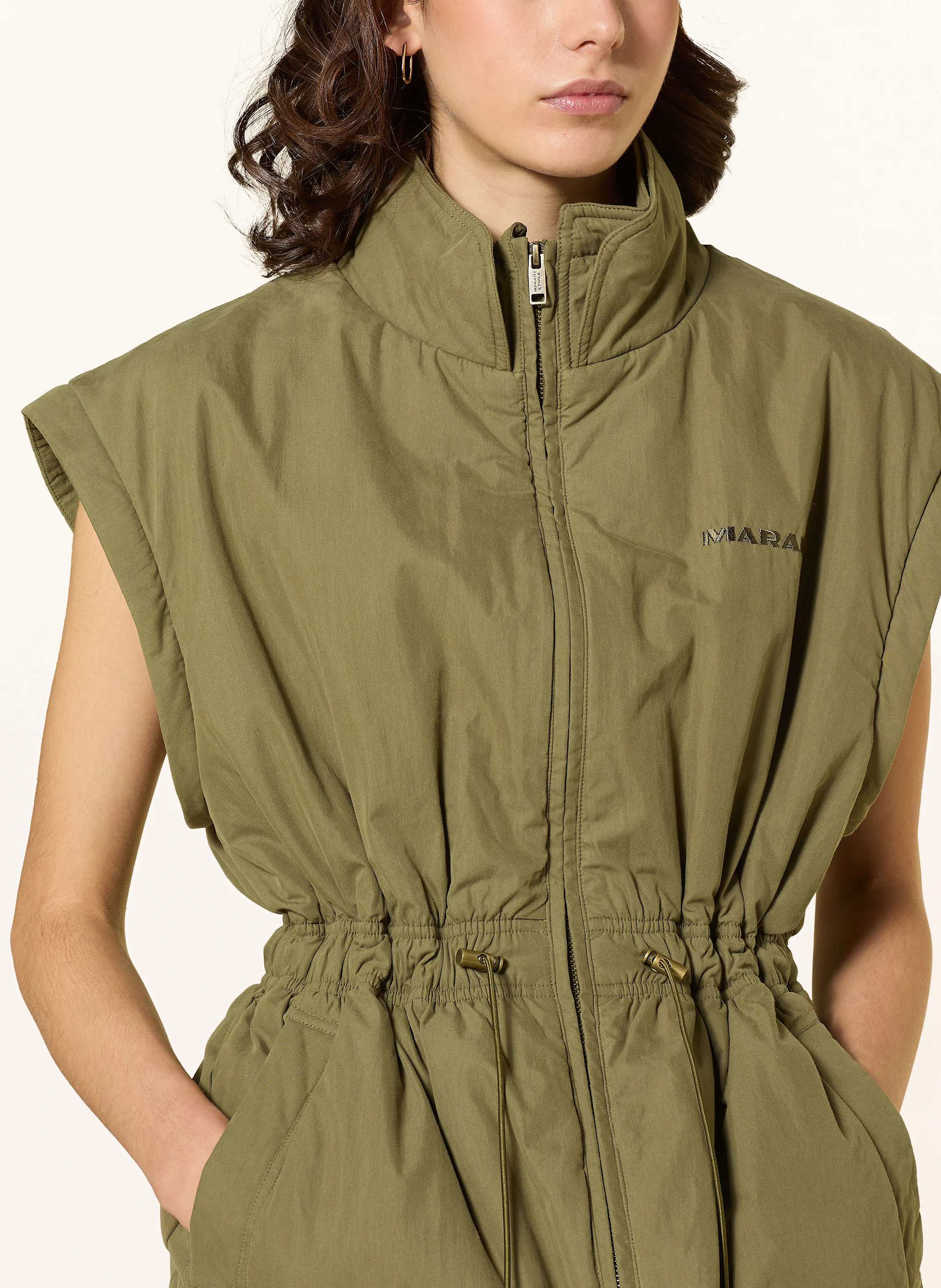 MARANT ÉTOILE Jacke DASTYNI mit abnehmbaren Ärmeln