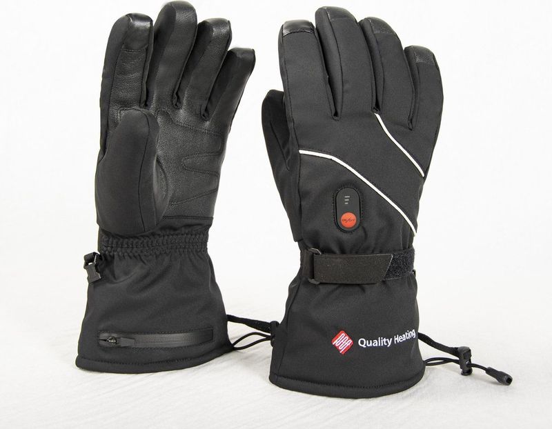 Verwarmde Handschoenen - Leren - 3 Warmtestanden - 7.4 Volt - 4000mAh Lithium-Ion Batterijen