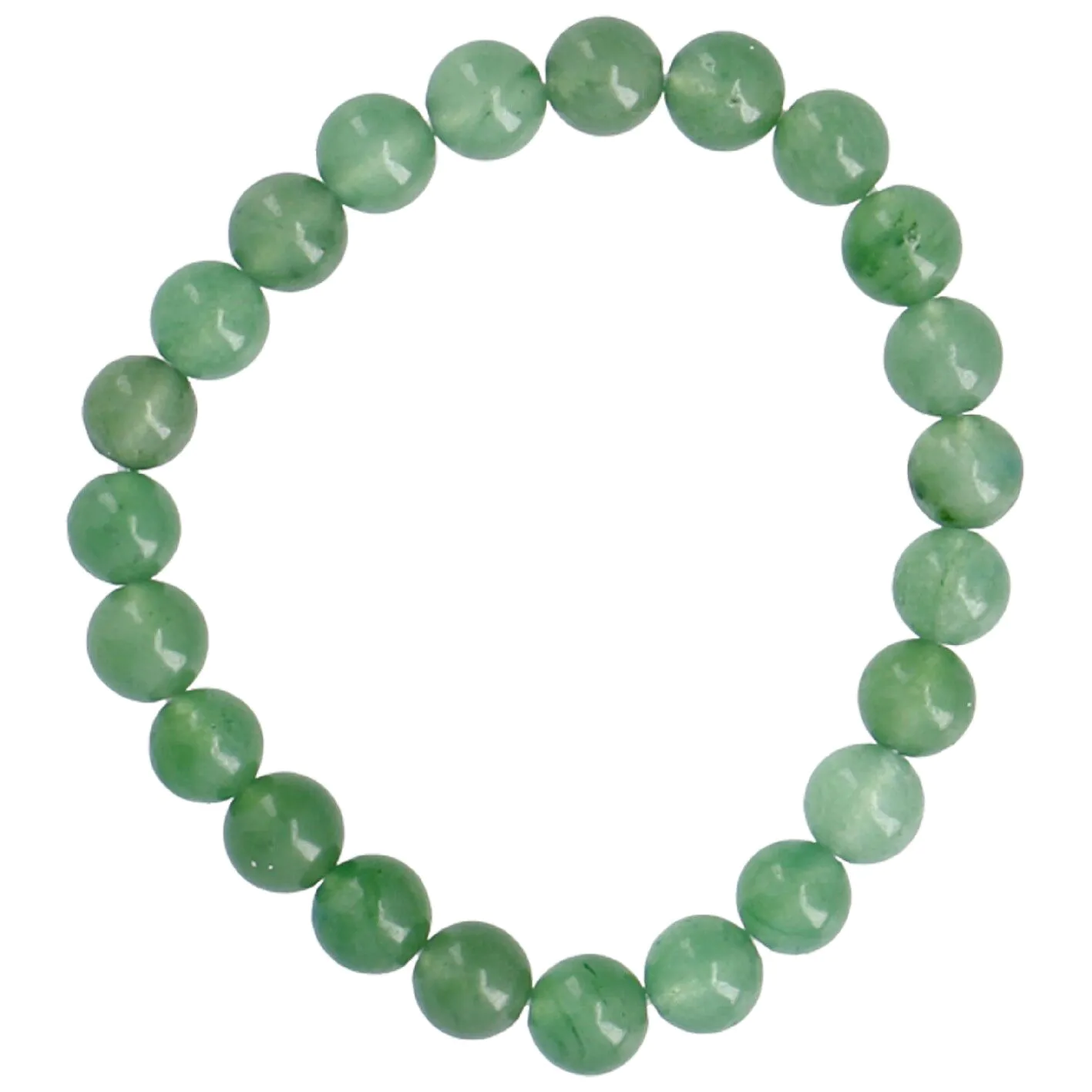 Armband Edelstein-Energie, Aventurin/grün