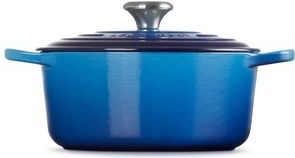 Le Creuset Braadpan Signature Azure 22 cm / 3,3 Liter